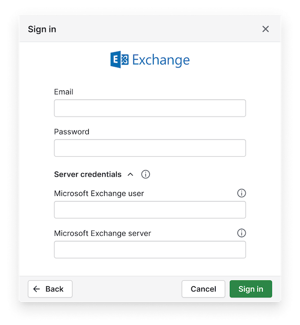 Username format