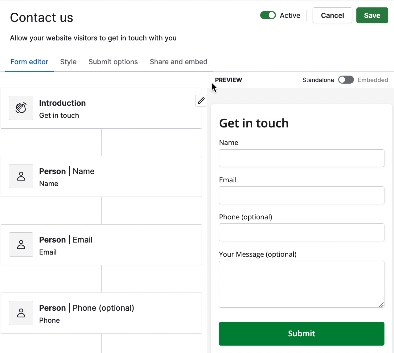 Web Forms - Knowledge Base