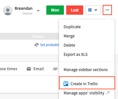 pipedrive trello integrations