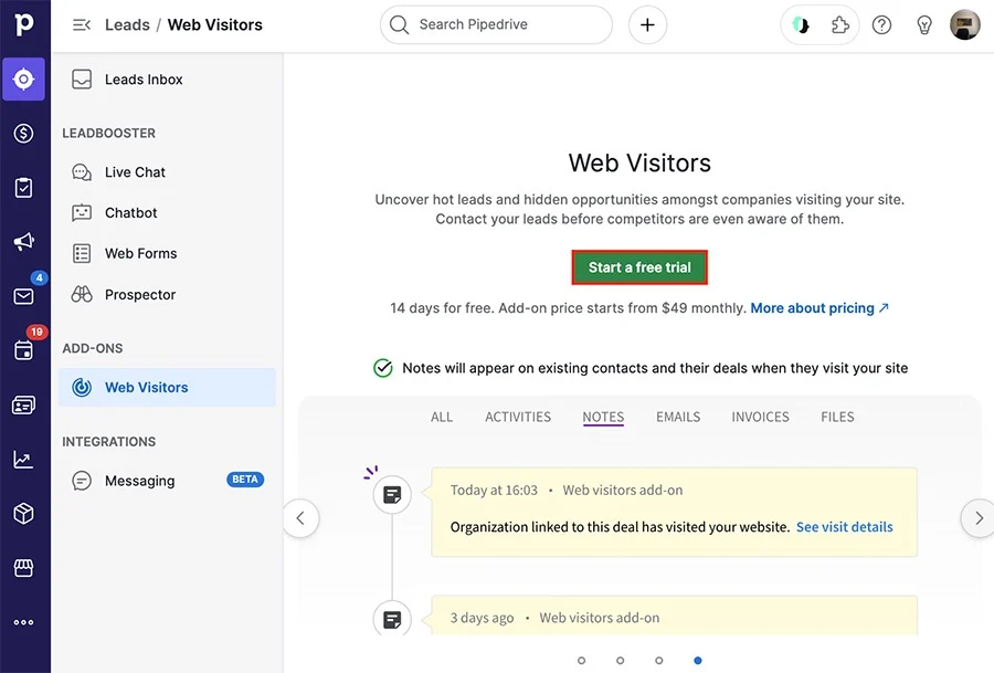 Webvisitor накрутка