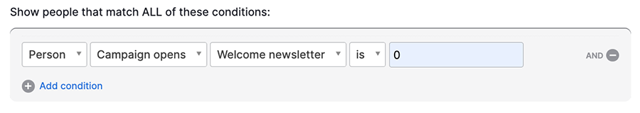 Campaigns: filtering - Knowledge Base | Pipedrive