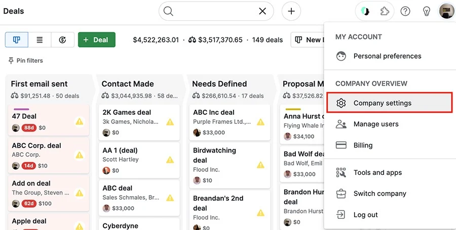 Como configurar o menu preferências - Base de Conhecimento